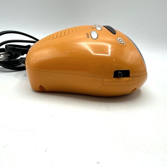 Duraband AM/FM Digital Clock Radio Model CR - 500 Orange - Picture 3 of 11